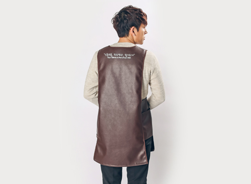 브라운 에이프런